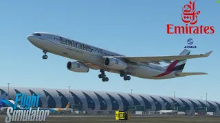 EMIRATES A330-300 | DUBAI TO LONDON | MICROSOFT FLIGHT SIM 2020