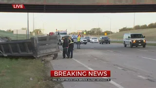 Dump Truck Hits Bridge Along Highway 11, ODOT Confirms