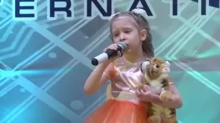 Тигренок.Юртина Бажена(5лет)солистка анс."Хрустальная капель"