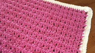 Thick Crochet Beginner Baby Blanket