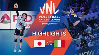 🇯🇵 JPN vs. 🇮🇹 ITA - Highlights Week 2 | Men's VNL 2022