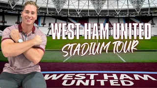 Inside West Ham United! Official London Stadium Tour ⚒️