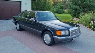 #Mercedes Benz #300SE. #W126, 1990 год выпуска. Пробег 91 тыс. км. #олдтаймер, #terminal60