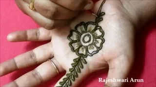 Simple Easy Mehndi Design For Hands 2018 * New Latest Henna Mehndi Design For Wedding, Marriages