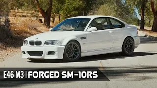 BMW E46 M3 on Apex SM-10RS Forged Wheels