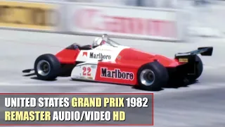 [HD] F1 1982 United States Grand Prix West (Long Beach) Highlights [REMASTER AUDIO/VIDEO]