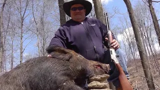 Rifle Hunting: Hog Hunt With A Henry Lever Action .44