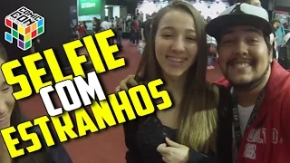 Selfie com estranhos na Comic Con Experience 2014 ( prank )