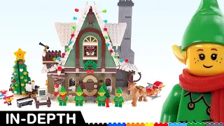 Christmas in October - LEGO Winter Village Elf Club House review! 10275