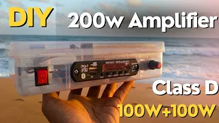 How to Make a 200w amplifier | High Quality | DIY #electronic #diy @dinushkadesilva