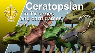Dinosaur profiles - Ceratopsian all in Dino Master