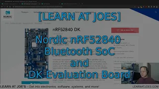 [LEARN ATJOES] Nordic Semi nRF52840 DK Bluetooth SoC Evaluation Board