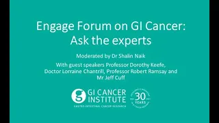 2021 Engage Forum on Gastro-Intestinal Cancer