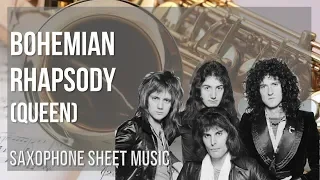 Alto Sax Sheet Music: How to play Bohemian Rhapsody by Queen