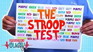 The Stroop Test | Operation Ouch | Science for Kids