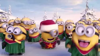 Minions Christmas Song - Jingle Bells , Holy Night and others - Fun Jingle for Xmas