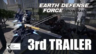 EARTH DEFENSE FORCE: IRON RAIN - 3rd Trailer