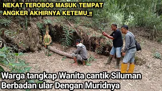 NEKAT MASUK TEMPAT WANITA CANTIK BERTAPA BERSAMA ULAR BERKEPALA MANUSIA DI SUNGAI KUNO