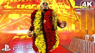 WWE 2K23 PS5 - Stone Cold Steve Austin vs Hulk Hogan (4K ULTRA HD) WWE 2K Tournament
