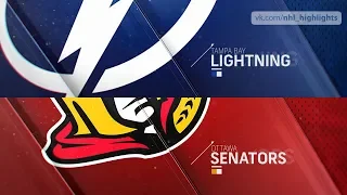 Tampa Bay Lightning  vs Ottawa Senators Nov 4, 2018 HIGHLIGHTS HD