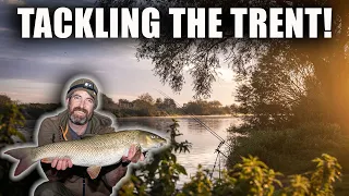 River Trent Night Fishing for Barbel A1 Pits Stretch (2023 Road Trip part 2.)