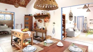 IDEIAS PARA DECORAR COZINHAS RÚSTICAS!