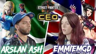 Arslan Ash (Cammy) VS Emmiemgd (Juri) | Pools | Street Fighter 6 | CEO 2023 | #streetfighter6