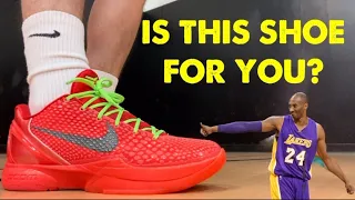 BEST BASKETBALL SHOE EVER?! || Kobe 6 Reverse Grinch Performance Review