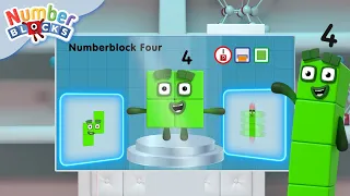 @Numberblocks | MI15 Fact File | All About Numberblock Four