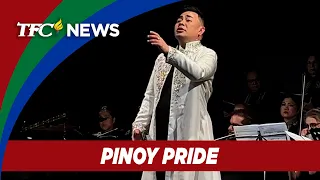 Pinoy baritone singer hinangaan at pinuri sa kaniyang unang lyrical concert | TFC News Italy