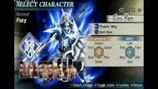 [HD] Dynasty Warriors Strike Force All Characters