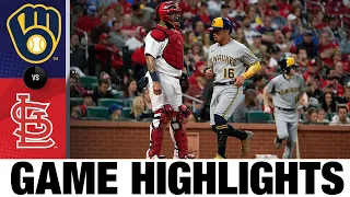 Brewers vs. Cardinals Game Highlights (5/26/22) | MLB Highlights