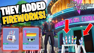 [HUGE] Game Changer! WORKING FIREWORKS! Premium Shop Review  | Dreamlight Valley