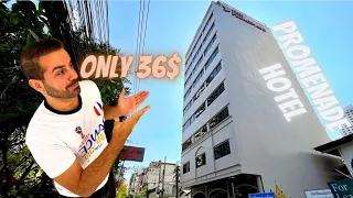 Sukhumvit Soi 8/ Affordable Hotel in BANGKOK 🇹🇭/ The Promenade Hotel ( hot price🔥) 🏨 Nana plaza