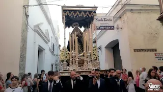 Traslado Virgen de los Dolores a la Iglesia Mayor de la O por C/ Regina Sanlúcar de Barrameda(Cádiz)