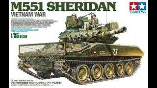 Tamiya 1/35 M551 Sheridan (Vietnam War) 35365 Review