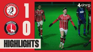 Brandon Bak scores winner in FA Youth Cup! 🔥 Bristol City U18s 1-0 Charlton Athletic | Highlights