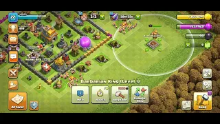 unlock barbarian king in clash of clans