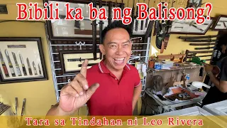 Tindahan ng Balisong, Itak at Kutsilyo ni Leo Rivera sa Taal Batangas : Balisong Store in Batangas