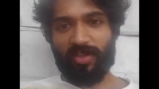 vijay devarakonda was live