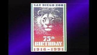 San Diego Zoo Historical Footage, 1995 75th Anniversary