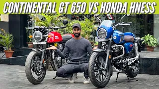 Honda Hness 350 Vs Continental GT Both Cafe Racer Modifications 🔥| Arjbikes