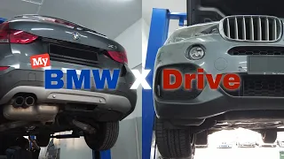 My BMW X Drive taken for Schedule Service