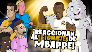 Así reaccionaron los cracks al fichaje de Mbappé con el Real Madrid