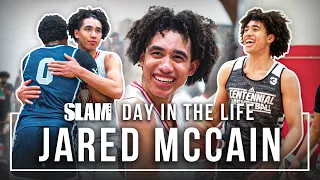 Jared McCain |  SLAM Day in the Life 🤩 UNSEEN FOOTAGE 🍿🔥
