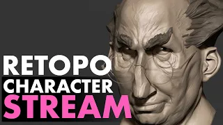 Character Retopology in Maya Stream - Back to School Sale