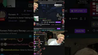 xQc donates to Forsen for the first time