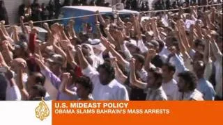 Obama slams Bahrain's mass arrests