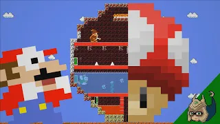 Mario vs GIANT Mushroom Maze Calamity