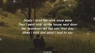 Don't Cry Joni lyrics - Jajai Singsit, Christina Shakum